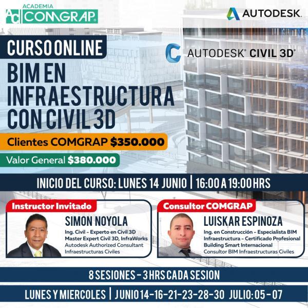 Curso - BIM en Infraestructura con Civil 3D - Publico General